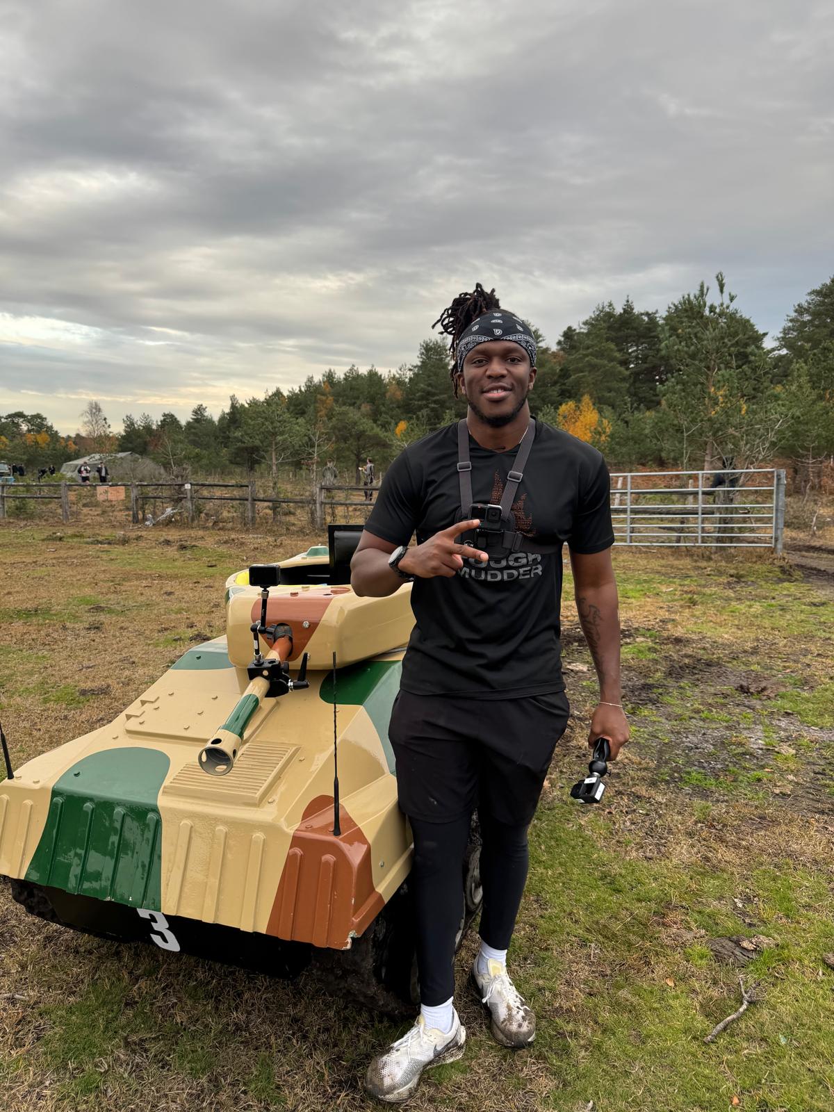 Celebrity Driver KSI Youtuber and Sideman KSI