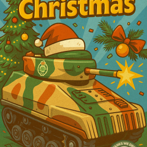 Tanktopia Christmas Card (Design 2)