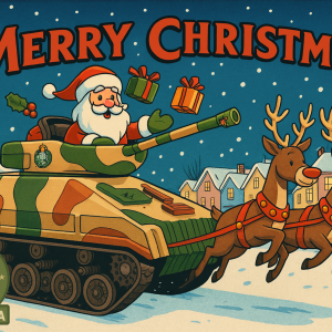 Tanktopia Christmas Card (Design 1)