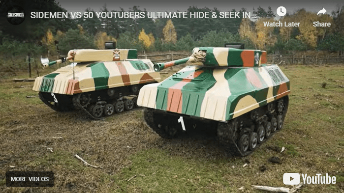 KSI (JJ) and Tobi Drive Tanks